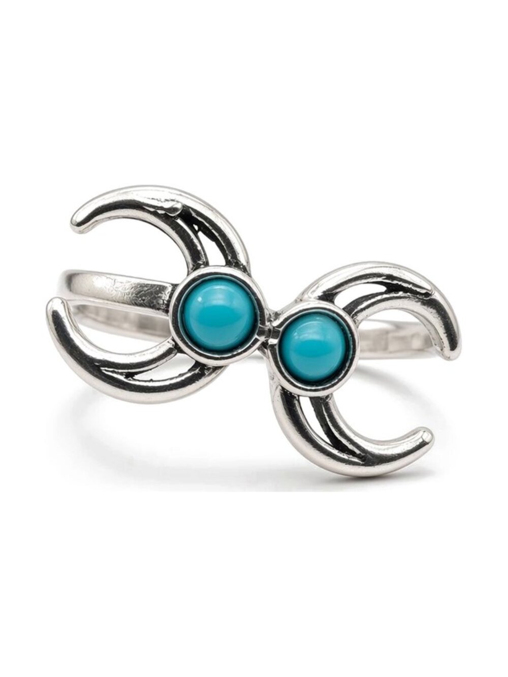 “Sleeping Beauty” Turquoise Silver Ring Brand New